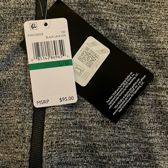 NWT PGAtour Men’s Golf Full zip - Picture 3 of 4
